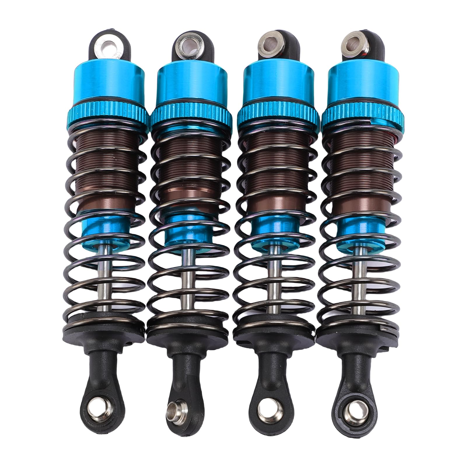 Amazon.co.jp: Fockety RC CARの衝撃吸収剤、4 PCS 75mmオイルダンパー